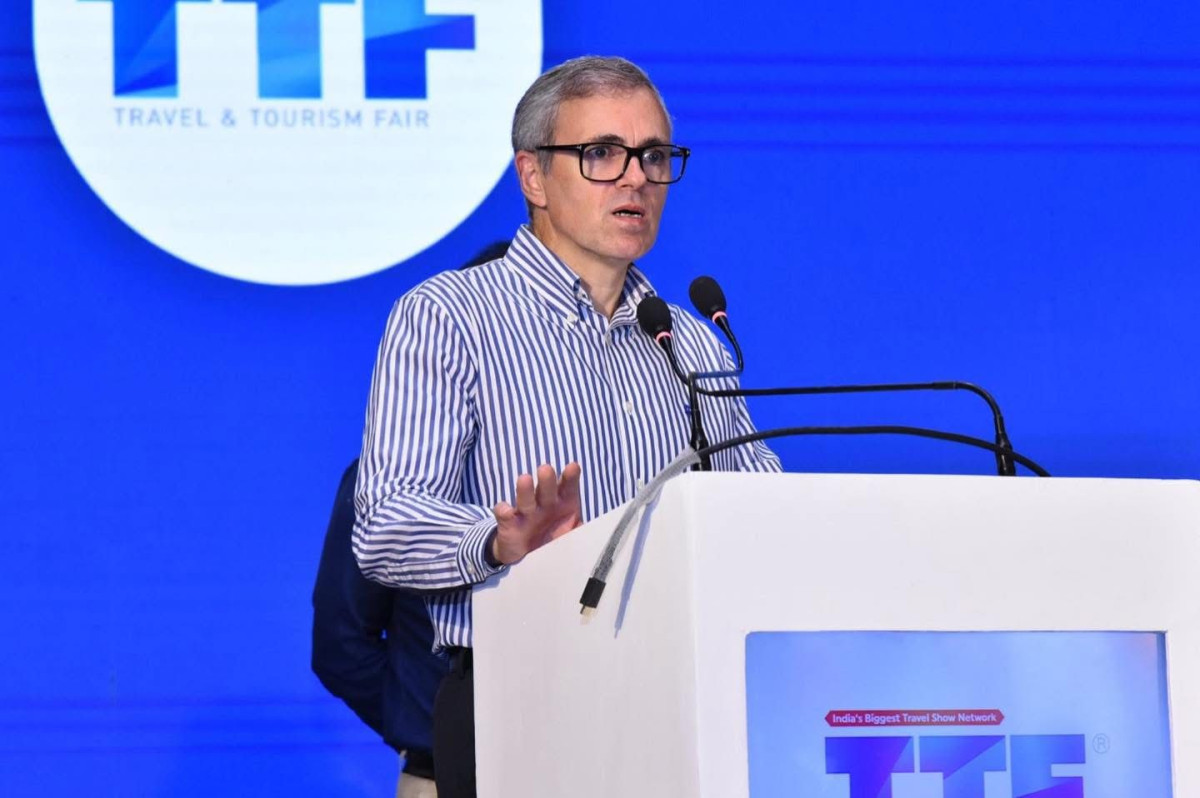 J&K chief minister Omar Abdullah at TTF 2025.