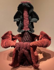 Mrinalini Mukherjee’s “Adi Pushp II” described as “a potent emblem of generative energy and affirming nature as a vital erotic life force”