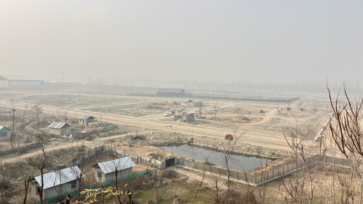 Industrial zone in Shopian’s Trenz.