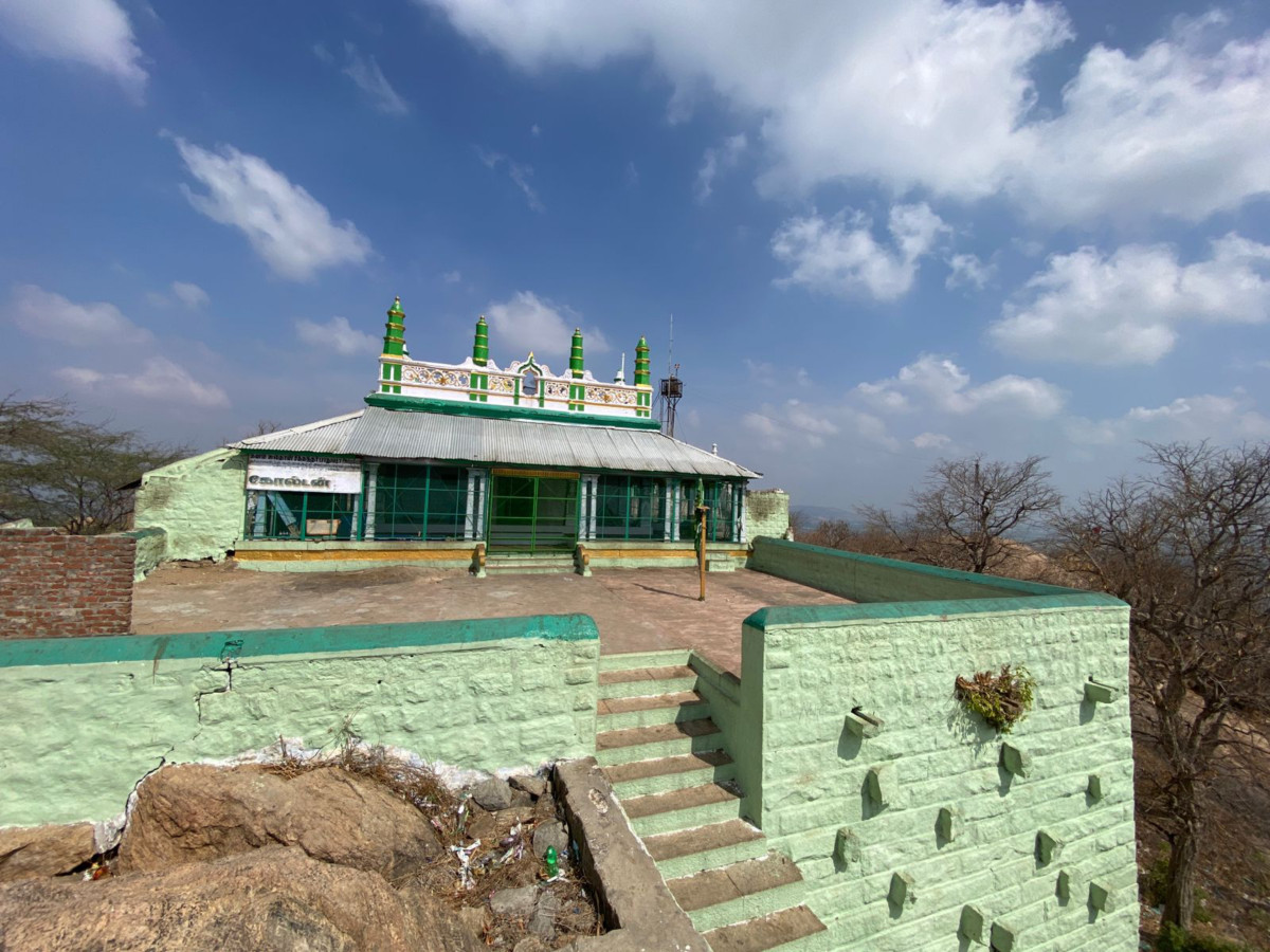Sultan Pathusha Sikandar Auliya Dargah located on the Thirupparankundram hill. Photo Althaf