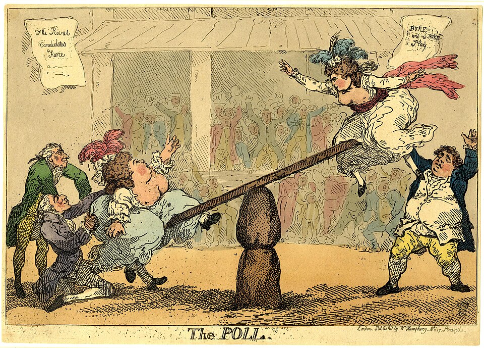  The Poll, 1784.