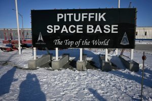 Pituffik Space Base is pictured as Vice President JD Vance visits, Friday, March 28, 2025, in Greenland.