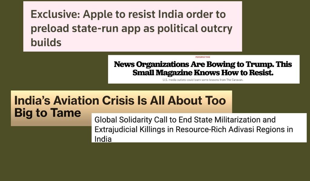India, Globally: An Aviation Fiasco, an App and a 'Small But Mighty ...