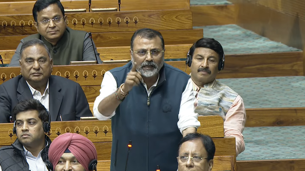 BJP MP Nishikant Dubey Proposes Substantive Motion Against Rahul Gandhi in Lok Sabha - The Wire