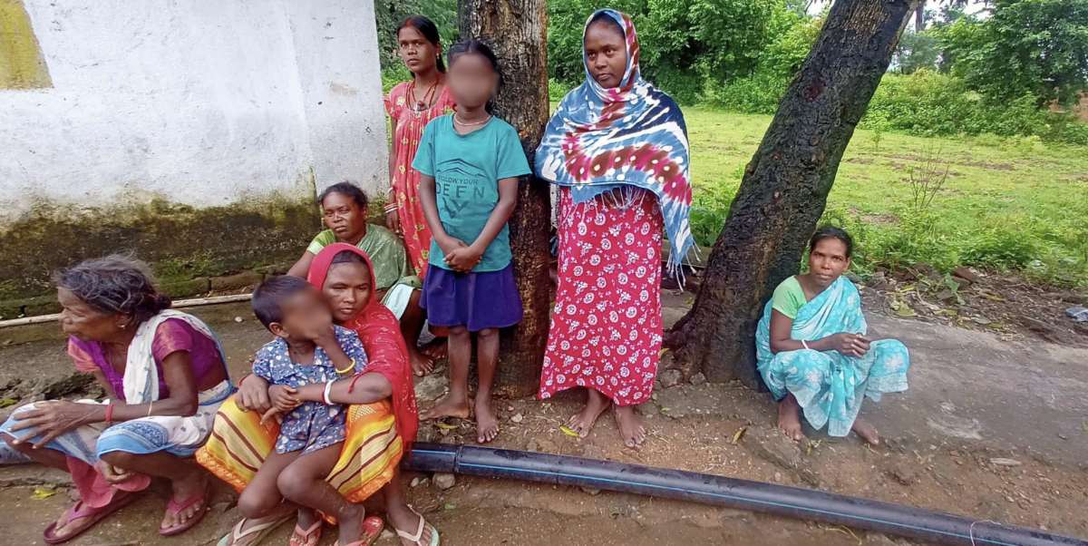 Residents of Mahultanr village in Purulia district. Photo: Madhu Sudan Chatterjee