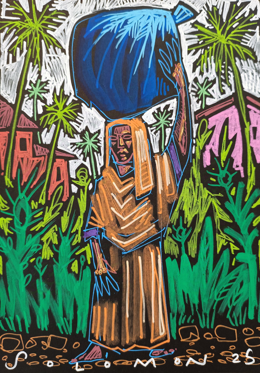 Smaller works, on paper.