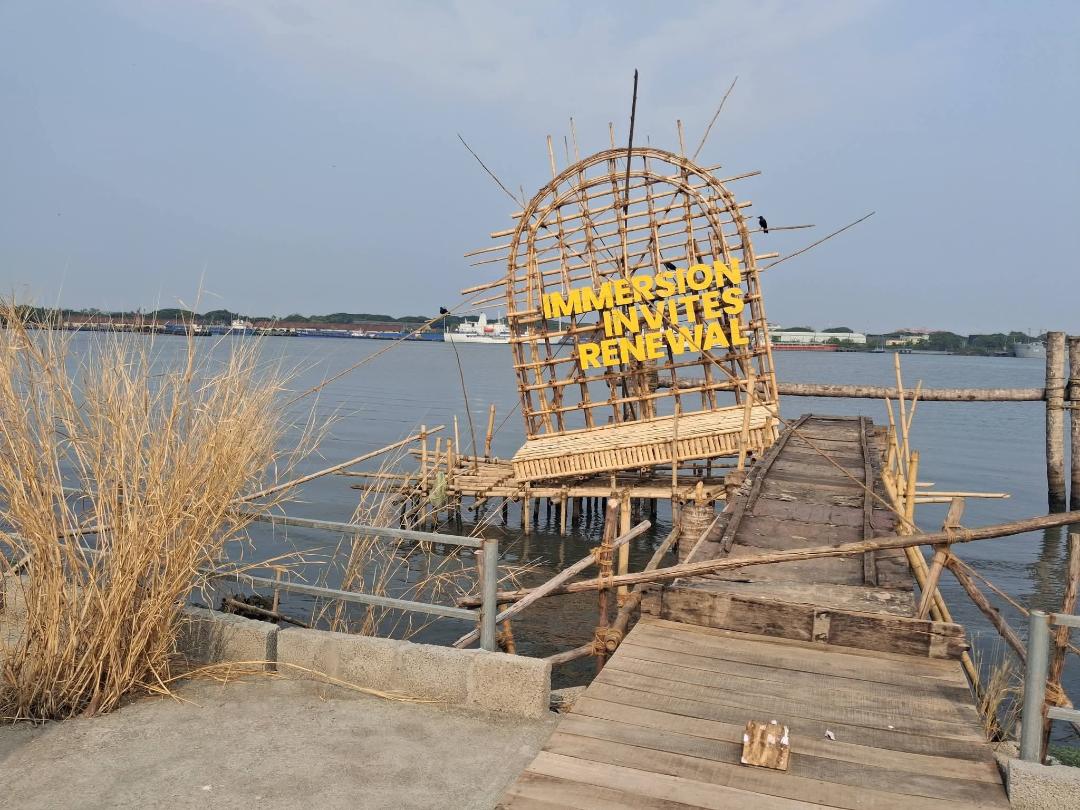 Deep Das & Eshika Chandra Kochi Bienalle installation