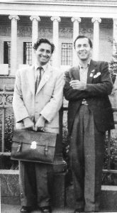 Bhisham and Balraj Sahni in Moscow in 1957. Photo: Author provided.