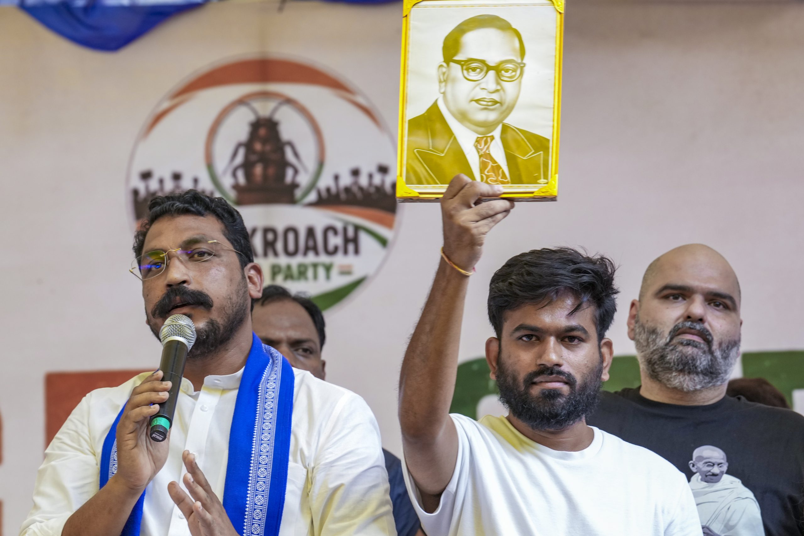 Cockroach Janata Party (CJP) founder Abhijeet Dipke 
