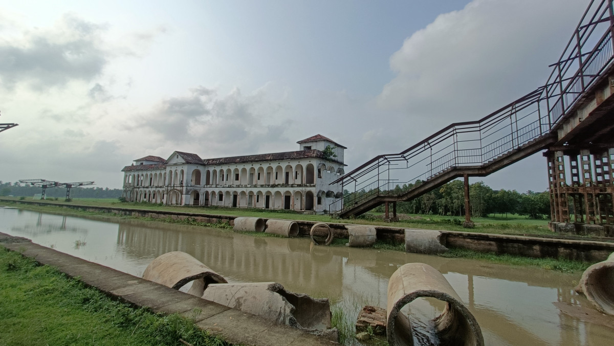 Sheikh Sufian’s mansion in Nandigram, locally known as 'Jahaj Bari'.