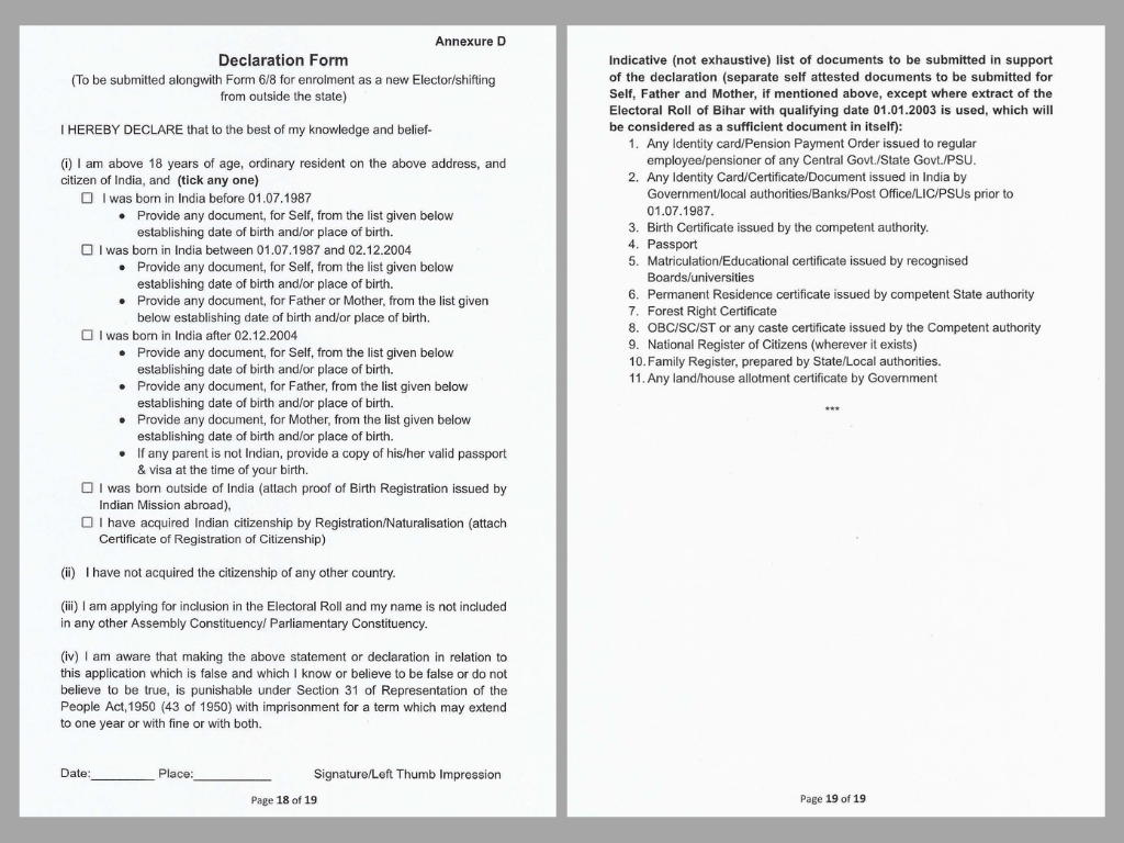 The Supreme Court Has Called ECI's Bluff on the Modified Form 6. Here's ...